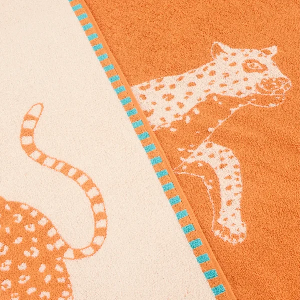 The Seabed Beach & Bath Towel / Orchard Orange